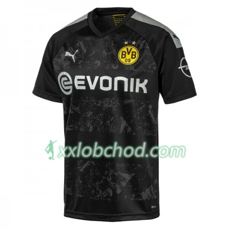 Fotbalové dresy Borussia Dortmund Venkovní Dres 2019/20 Krátký Rukáv Fotbalové dresy Borussia Dortmund Venkovní Dres 2019/20 Krátký Rukáv